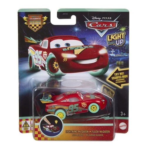 Pixar Cars 1:55 Light Feature Singles - Lightning McQueen (JMT44)