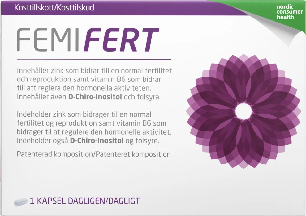 Femifert Kosttillskott, 20 st