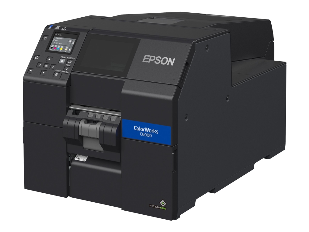 Epson ColorWorks C6000Ae (MK), bläckstråle färg, USB/LAN