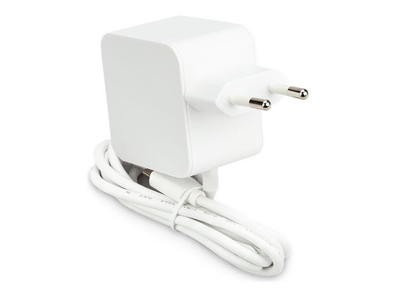 Raspberry Pi 5 USB-C strömadapter, vit