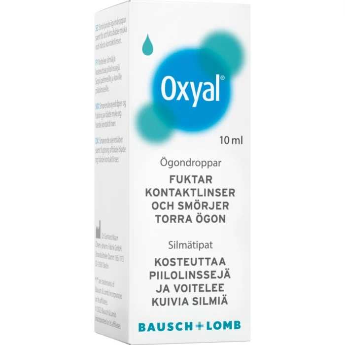 Oxyal Ögondroppar 10 ml, 10 ml