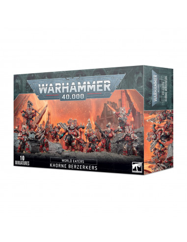 Warhammer 40K World Eaters - Khorne Berzerkers