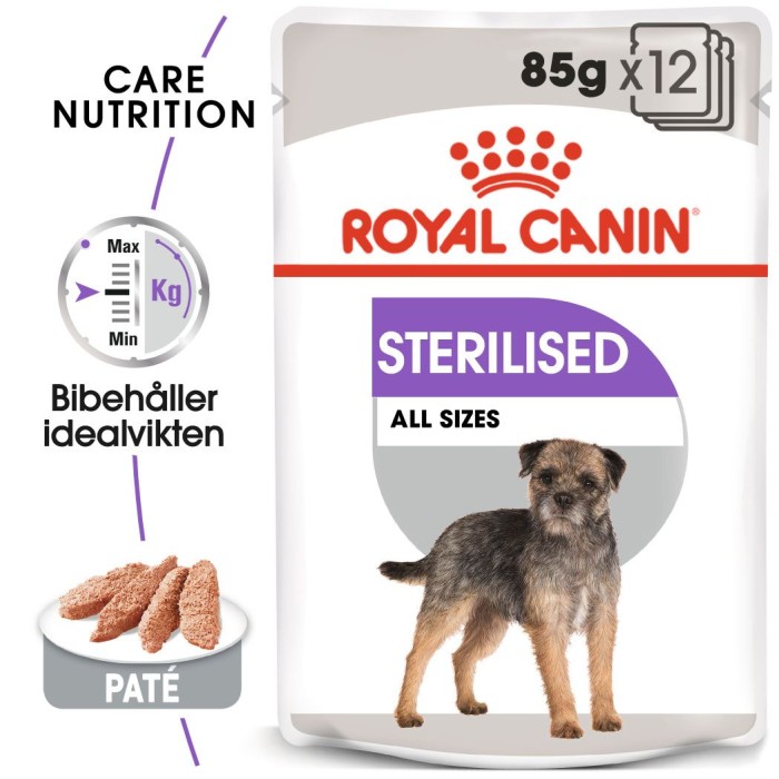 Royal Canin Sterilised Adult Loaf våtfoder för hund 12x85g