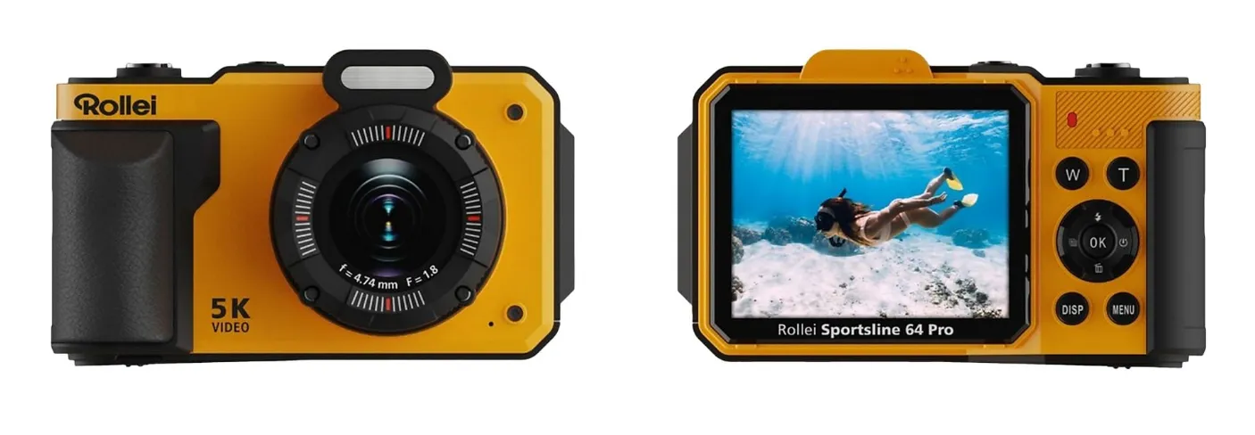 Rollei 18066, 5K Ultra HD, CMOS, 21 MP, 120 fps, 1200 mAh, 179 g, bild 4
