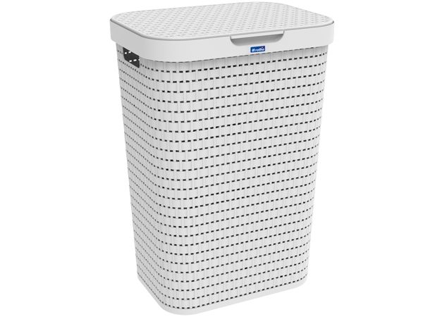 Rotho Country, 55 l, Rektangulär, Plast, Vit, Vit, 322 mm