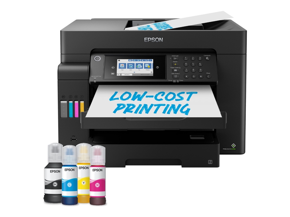 Epson EcoTank ET-16605 multifunktionsskrivare C11CH72405 (svart), bild 4