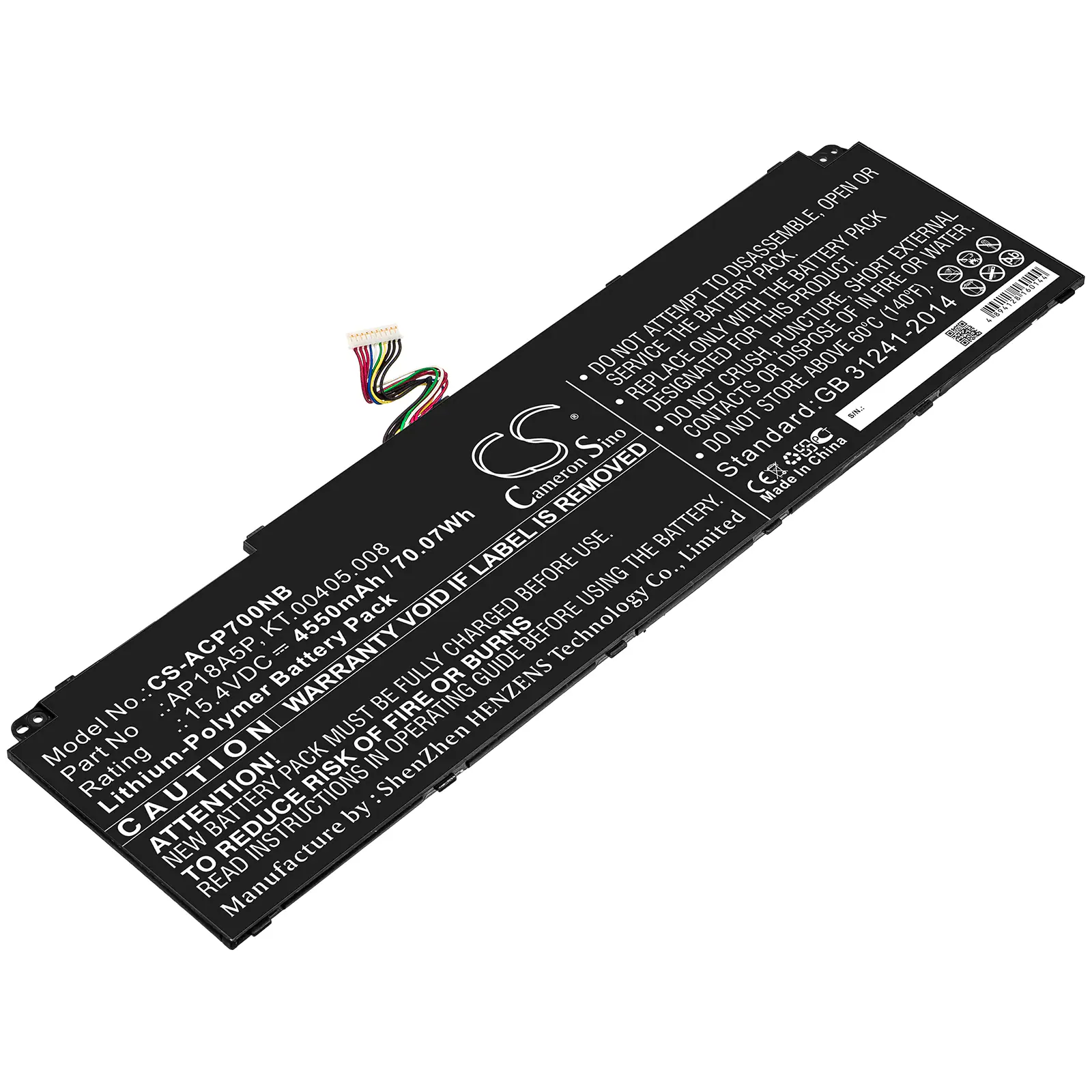 Batteri till Notebook, Bärbar dator för Acer Predator Helios 700 PH717-71-78Z9 m.fl.