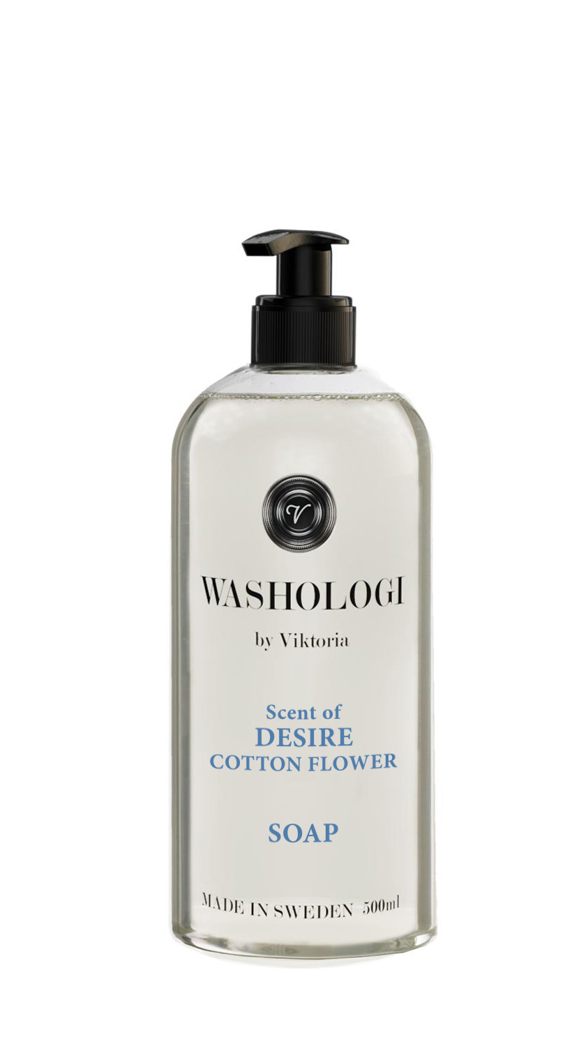 Washologi Tvål Längtan Cotton Flower 500 ml