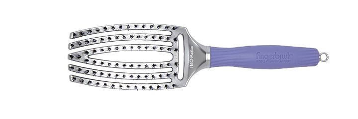 Olivia Garden Combo Fingerbrush Medium Black