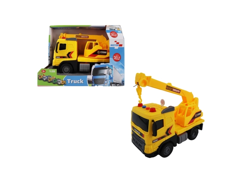 Impulse Toys kranbil med ljus och ljud 1:20
