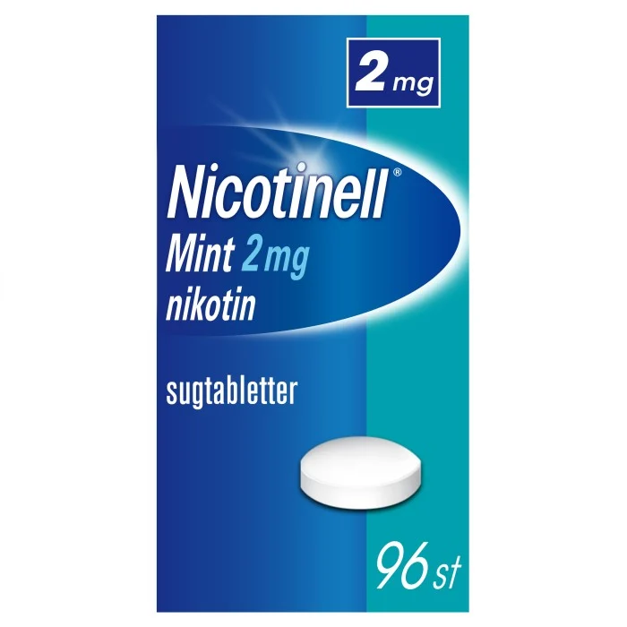 Nicotinell Mint 2 mg Nikotin Sugtabletter 96 st