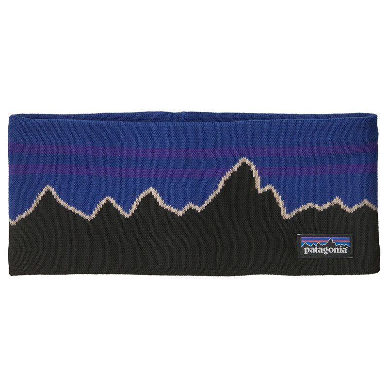 Patagonia Powder Town Headband Classic Fitz Roy: P6 Blue - OneSize