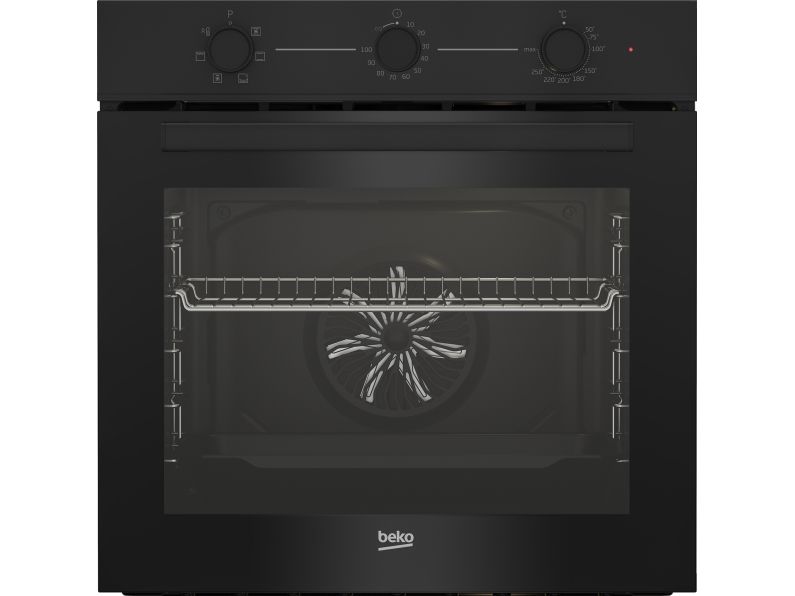 Beko b100 BBIE11100B, Medium, Elektrisk ugn, 72 l, 2400 W, 72 l, Fläktassisterad