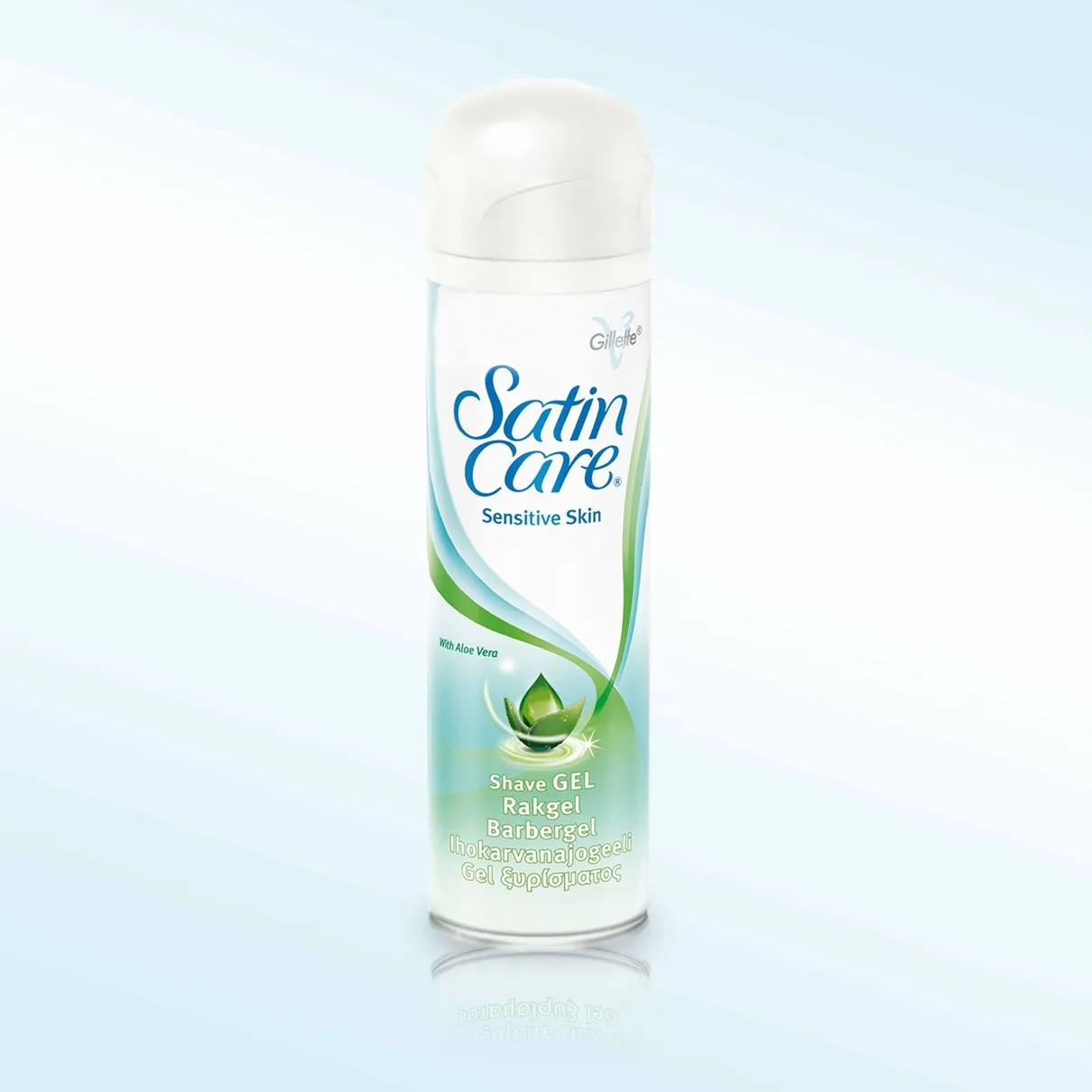Gillette Venus Satin Care Sensitive Aloe Vera Glide 75 ml, bild 3
