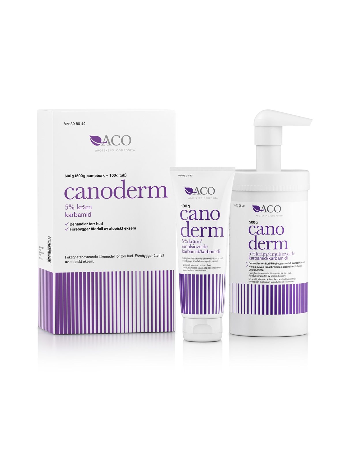 Canoderm, kräm 5 % 600 g