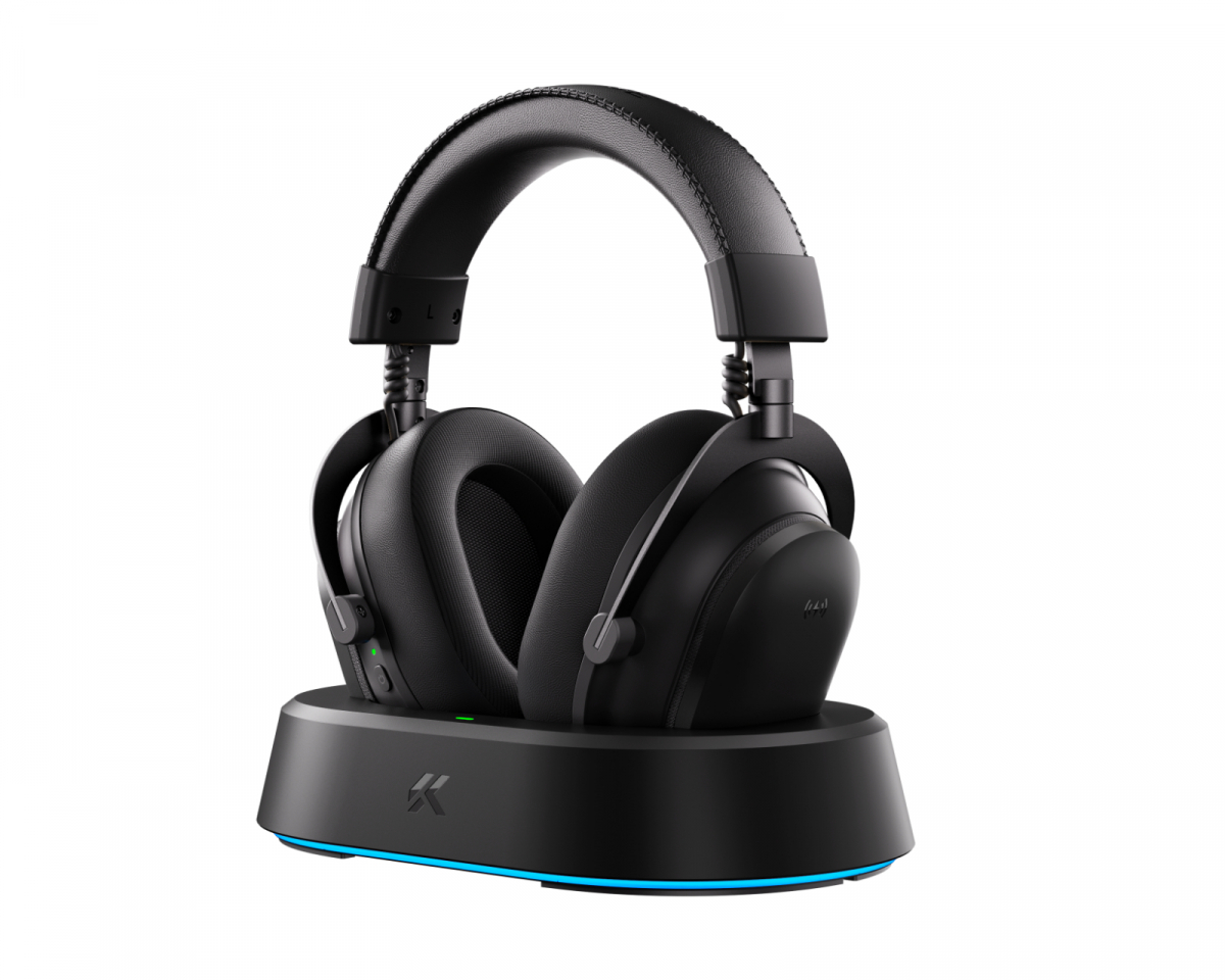 MCHOSE V9 Turbo Trådlöst Headset - Steel Black