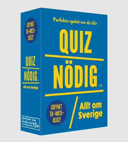 Quiznödig Allt Om Sverige