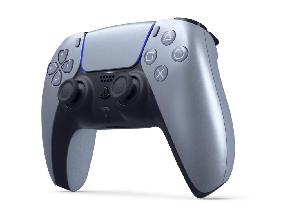 Sony PlayStation 5 DualSense trådlös handkontroll, silver, bild 4