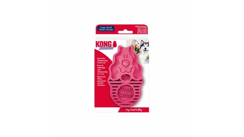 Kong - ZoomGroom - Raspberry - 12x7.5x4.5cm, bild 3