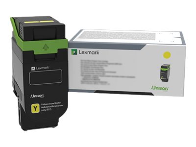 Lexmark - Gul - original - box - tonerkassett LCCP - för Lexmark CS632dwe, CX635adwe