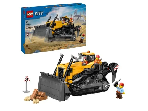 LEGO City Gul bulldozer 60466, bild 2