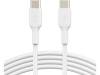 USB-kabel Belkin BoostCharge USB-C till USB-C, USB 2.0, 2 meter - Vit