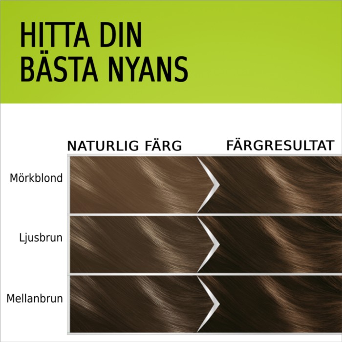 Schwarzkopf Natural & Easy Hair Color 564 Naturlig Ljusbrun, bild 3