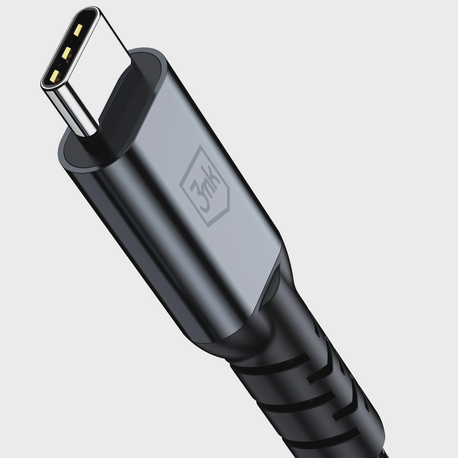 Hurtel Hyper Cable N-Series USB-C / USB-C Thunderbolt 4 2m 240W 40Gb/s 8K60Hz - Svart, bild 3
