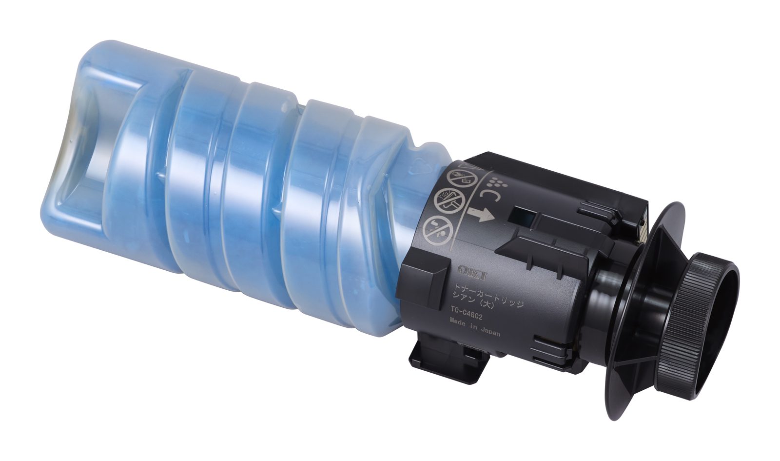 OKI MC554, 2000 sidor, Cyan, bild 2