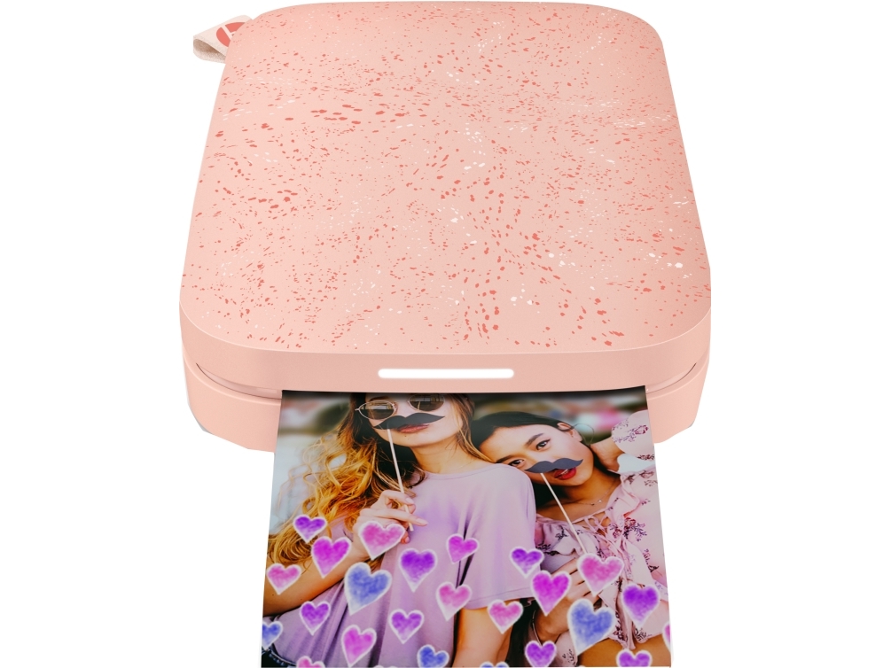 HP Sprocket portabel fotoprinter Instant Photo Printer rosa
