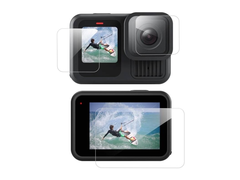 Telesin 3-in-1 grūdintas stiklas GoPro Hero 13 Juodas (S6-FLM-07-TGP)