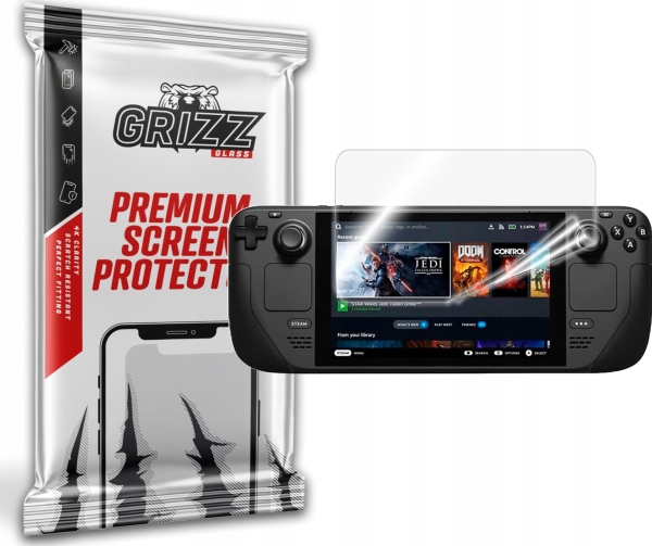 GrizzGlass keramisk film till Valve Steam Deck LCD / OLED