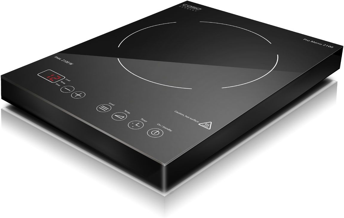 Caso ProMenu 2100 induktionshäll 1 zon, svart