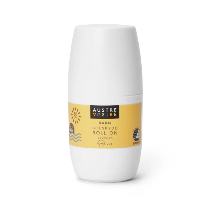 AUSTRE Barn Solskydd Roll-On SPF50, 50 ml
