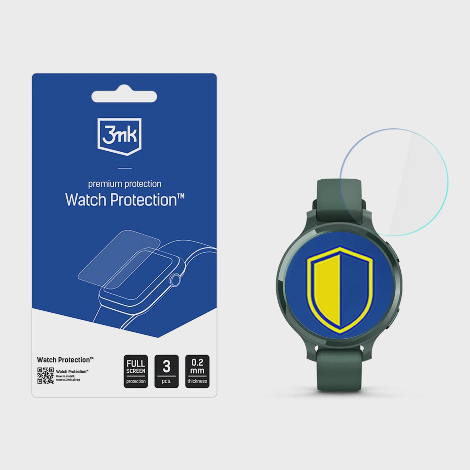 3mk Watch Protection ARC-skyddsfilm för Garmin Lily 2 Active