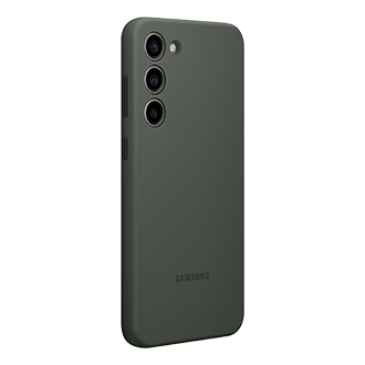Samsung Galaxy S23+ silikonfodral khaki, bild 2