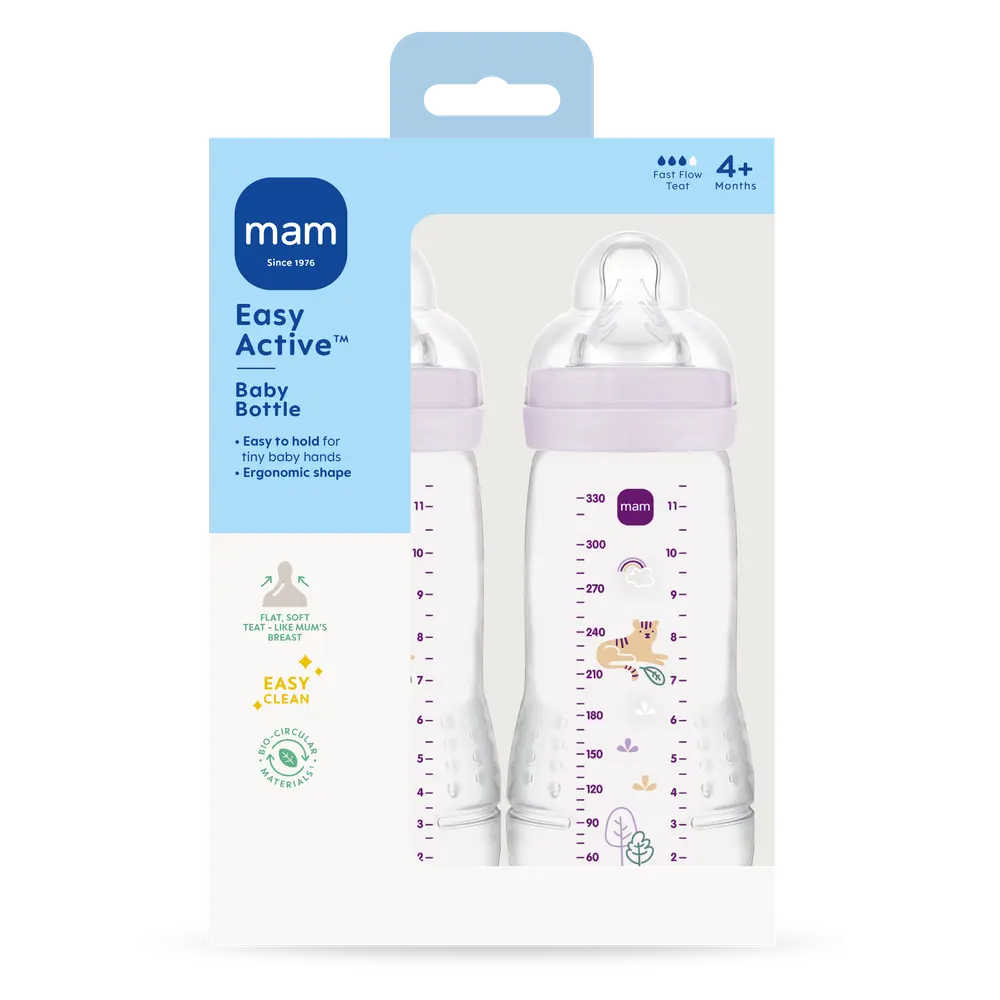 MAM Easy Active 330ml Pink, 2 st, bild 3