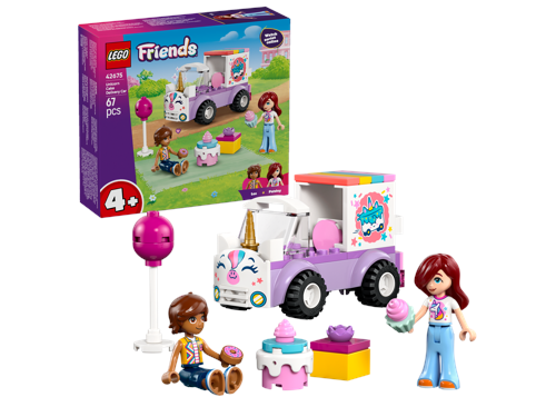 LEGO Friends Enhörningsbil för tårtleveranser 42675, bild 2