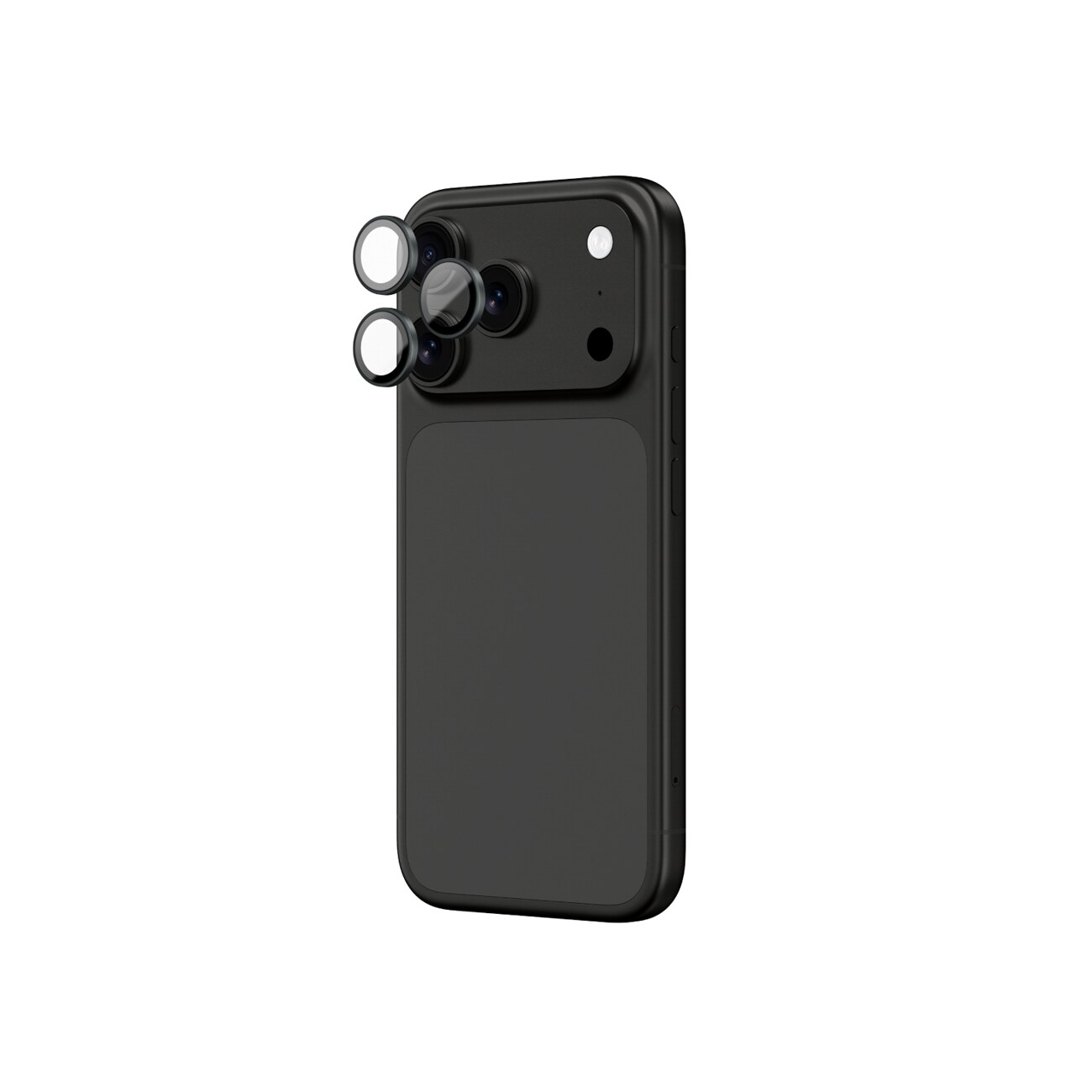 AmazingThing Sapphire kameraglas för iPhone 17 Pro / Pro Max - med grå ram, bild 3