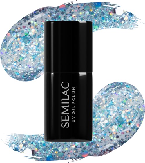 SEMILAC UV Gel Polish 610 Frosty Christmas