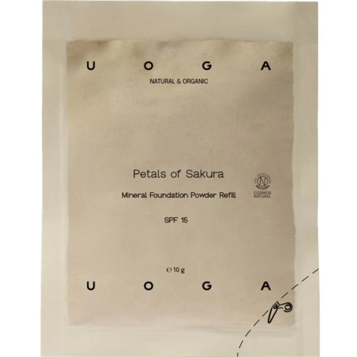 Uoga Uoga Mineral Foundation Powder Refill Petals Of Sakura 10g