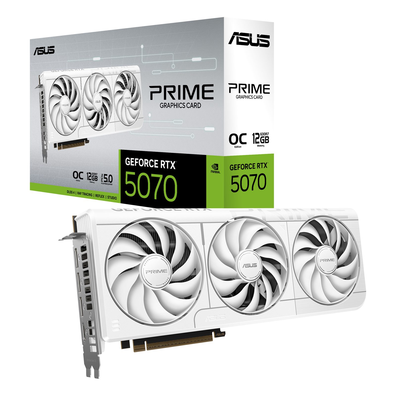 ASUS Prime GeForce RTX 5070 White OC 12GB, bild 5