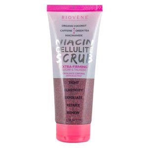 Biovène Niacin Cellulite Scrub Extra-Firming Organic Coconut Sugar & Talasso Body Exfoliator 250 ml