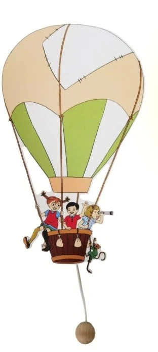 Pippi Långstrump Vägglampa Luftballong