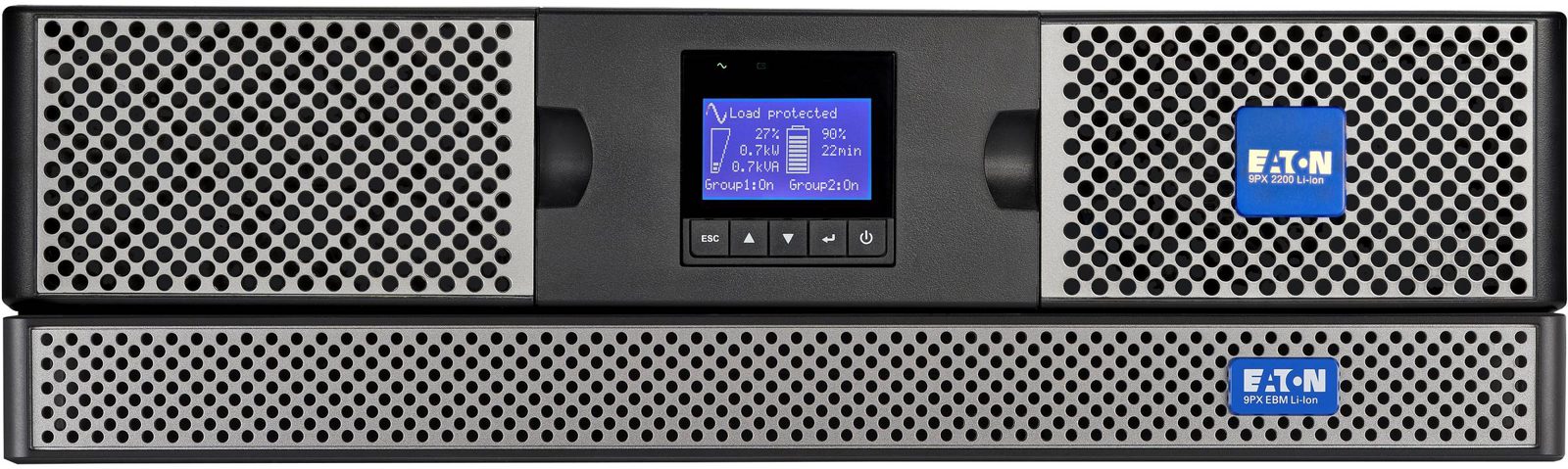 Eaton 9PX EBM 72V RT1U Li-Ion, utökad 1U batterimodul för 9PX Li-Ion, bild 3