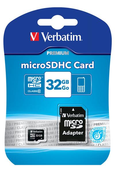 Micro Secure Digital SDHC 32 GB Verbatim, Class 10, inkl. SD-adapter, bild 4