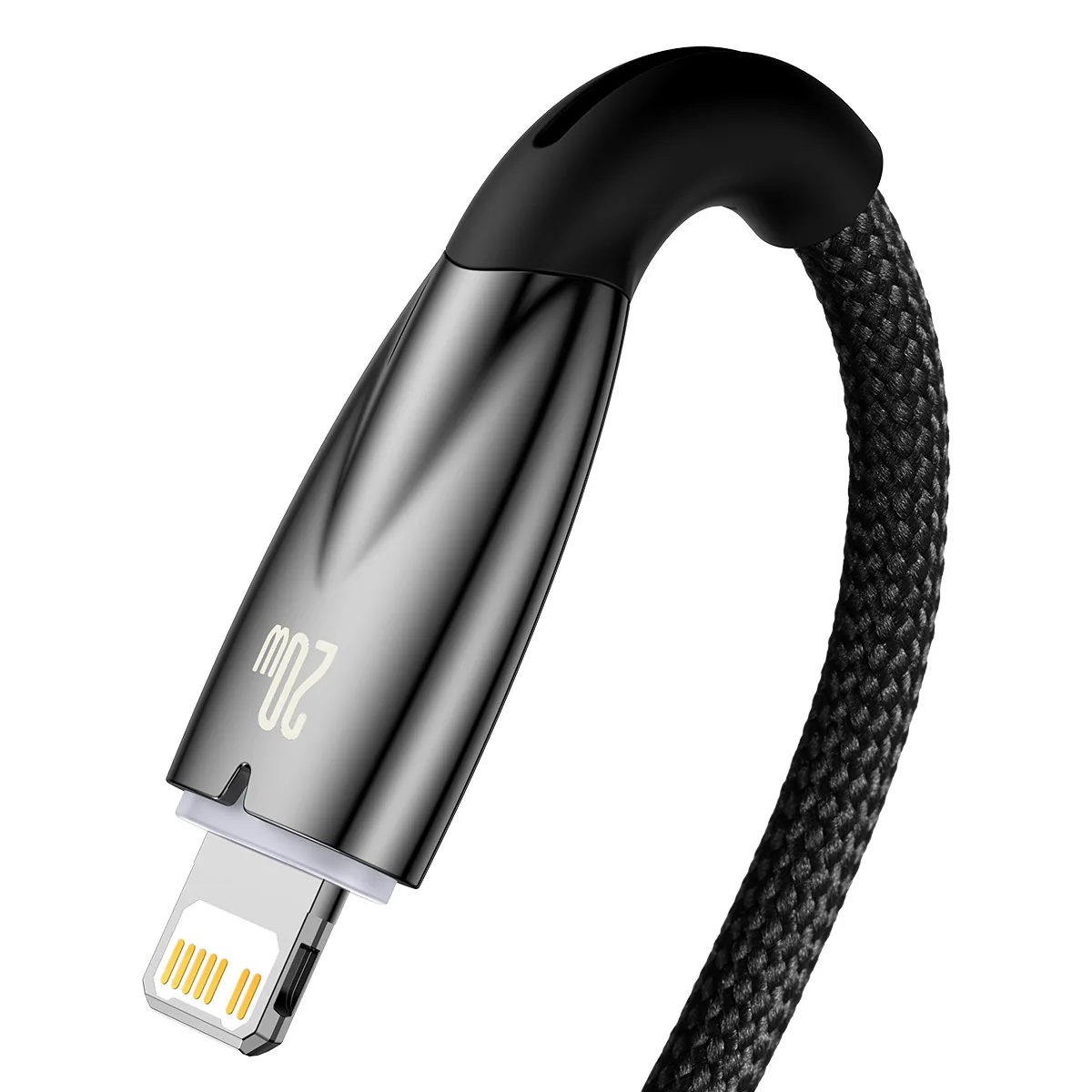 Baseus CADH000101 Lightning - USB-C PD-kabel 20W 480Mb/s 2m - svart, bild 3