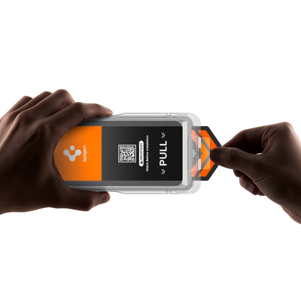 Spigen GLAS.tR EZ Fit Pro HD, Samsung, Galaxy S26+, Reptålig, Transparent, 1 styck, bild 5