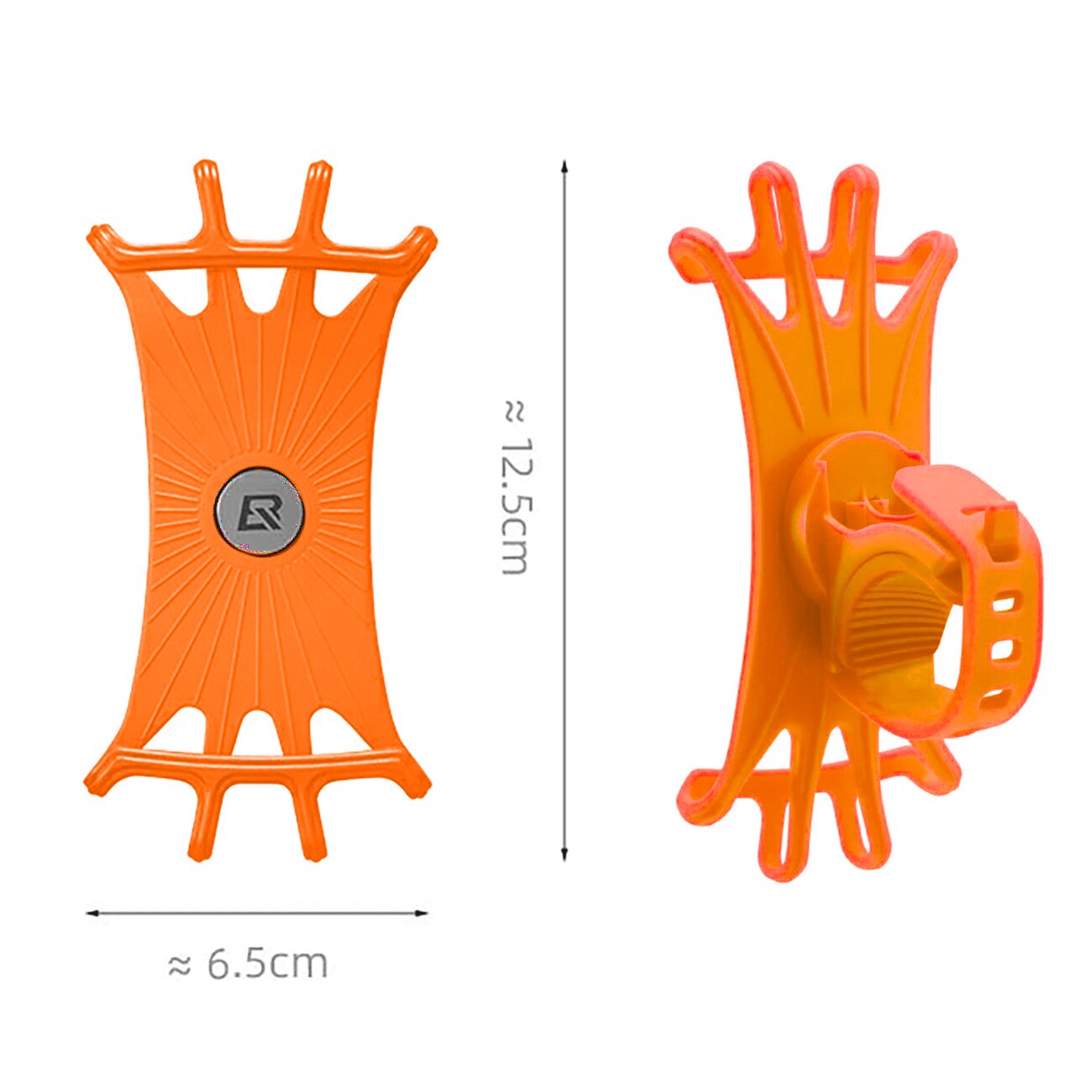 Rockbros LF436 mobilhållare med styreklämma – orange, bild 3