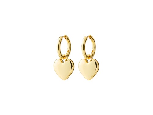 PILGRIM - ARIEN Heart Earrings - Gold - 34 mm, bild 2